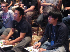 ChoiBoy and JWong facing off at Evo2k7